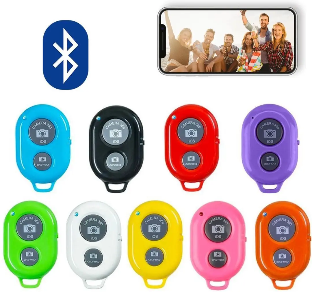 MOJOGEAR MG-02-RED Bluetooth Afstandsbediening Smartphone - Rood