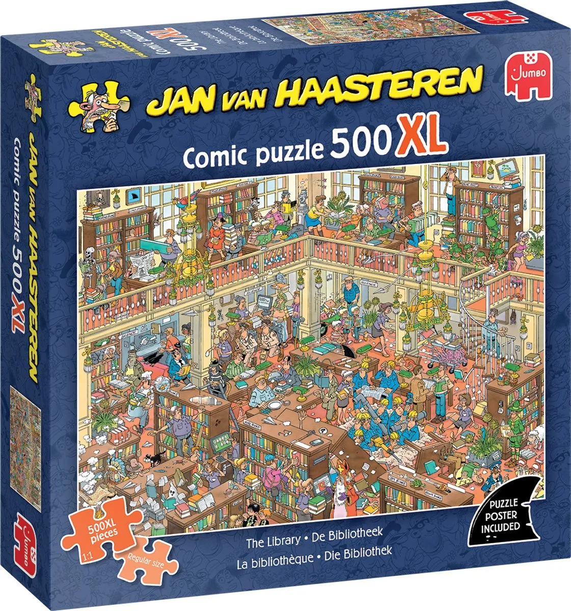 Jan van Haasteren De Bibliotheek 500XL Puzzel