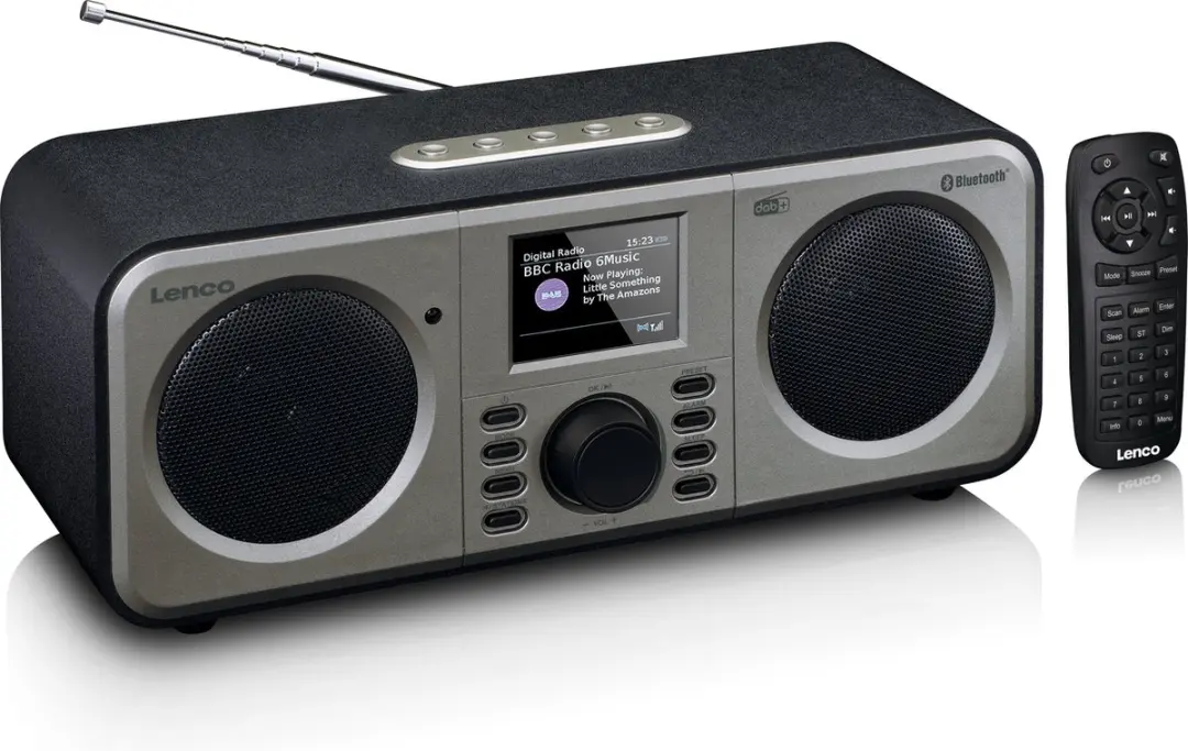 Lenco DAR-030BK DAB Radio - 6W - Zwart