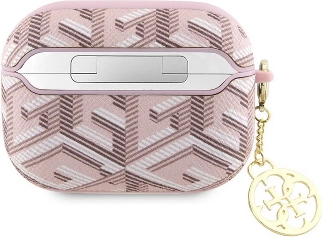 Guess Charm G-Cube Case - Apple Airpods Pro 2 (2e gen) - Roze