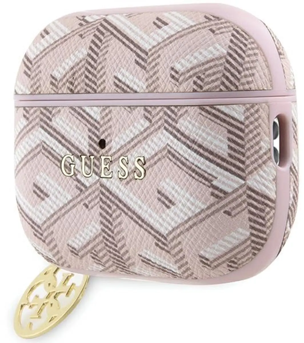 Guess Charm G-Cube Case - Apple Airpods Pro 2 (2e gen) - Roze