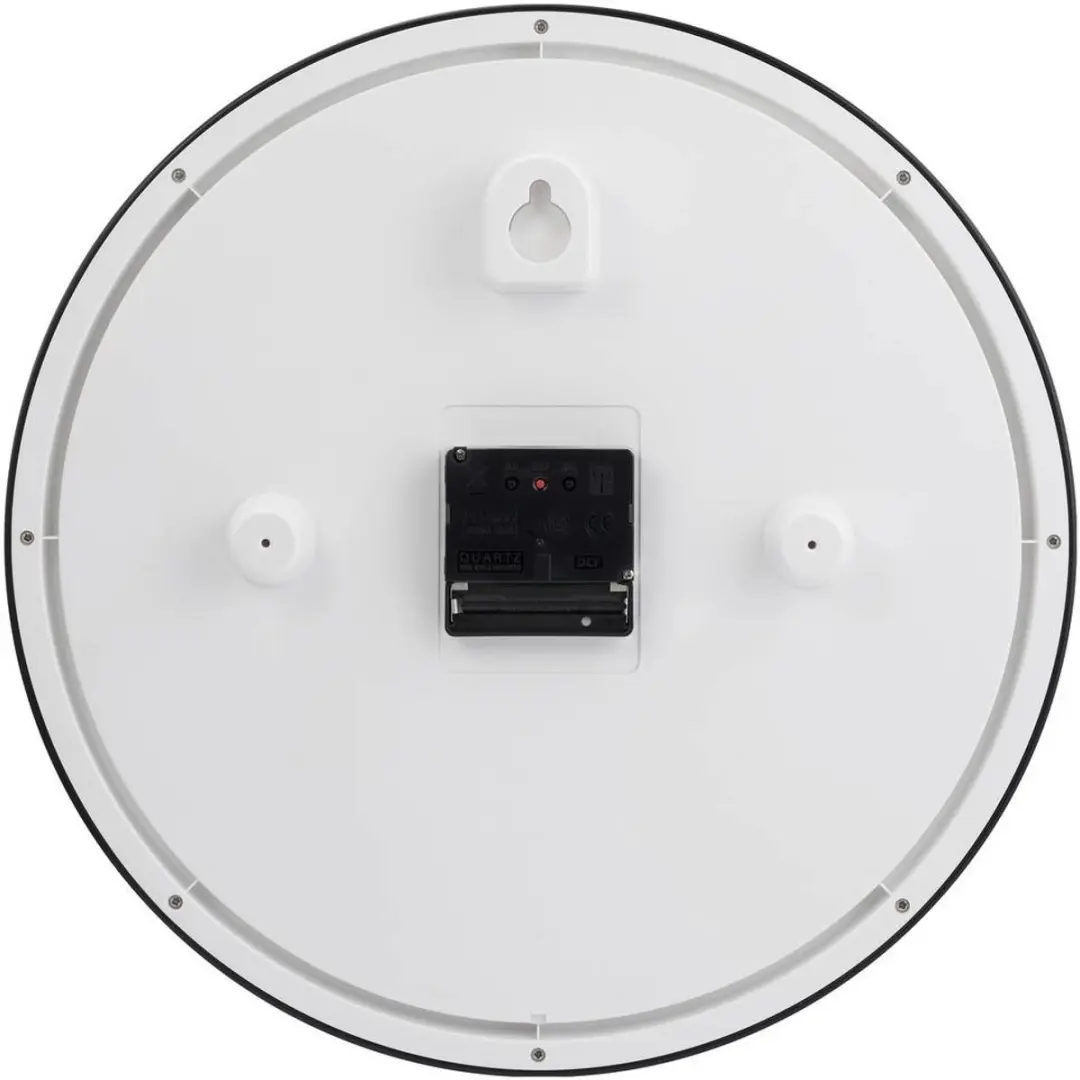 Renkforce RF-6826036 Wandklok Zendergestuurd - Wit/Zwart - afbeelding 3 van 4