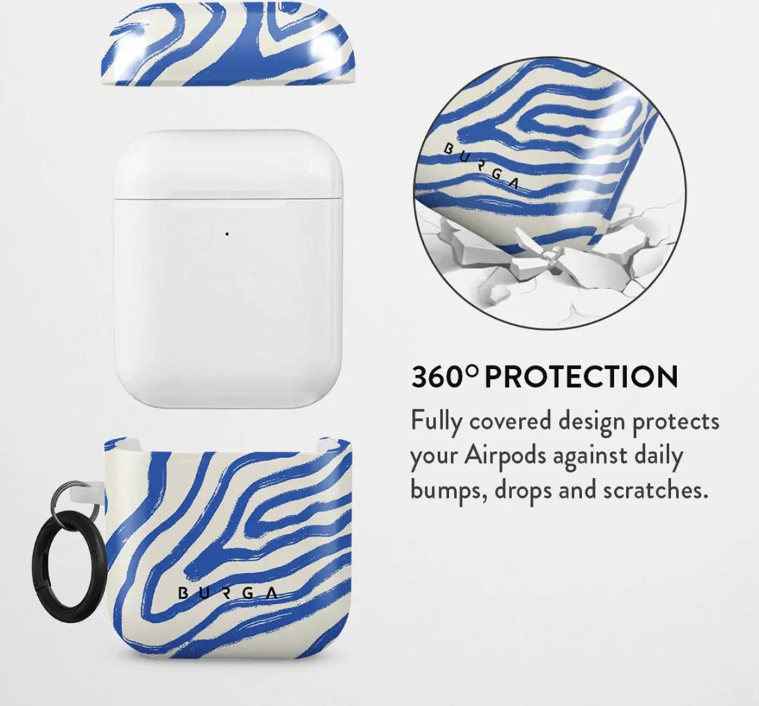 Burga Hardcase voor de Apple AirPods 1 / 2 - Seven Seas