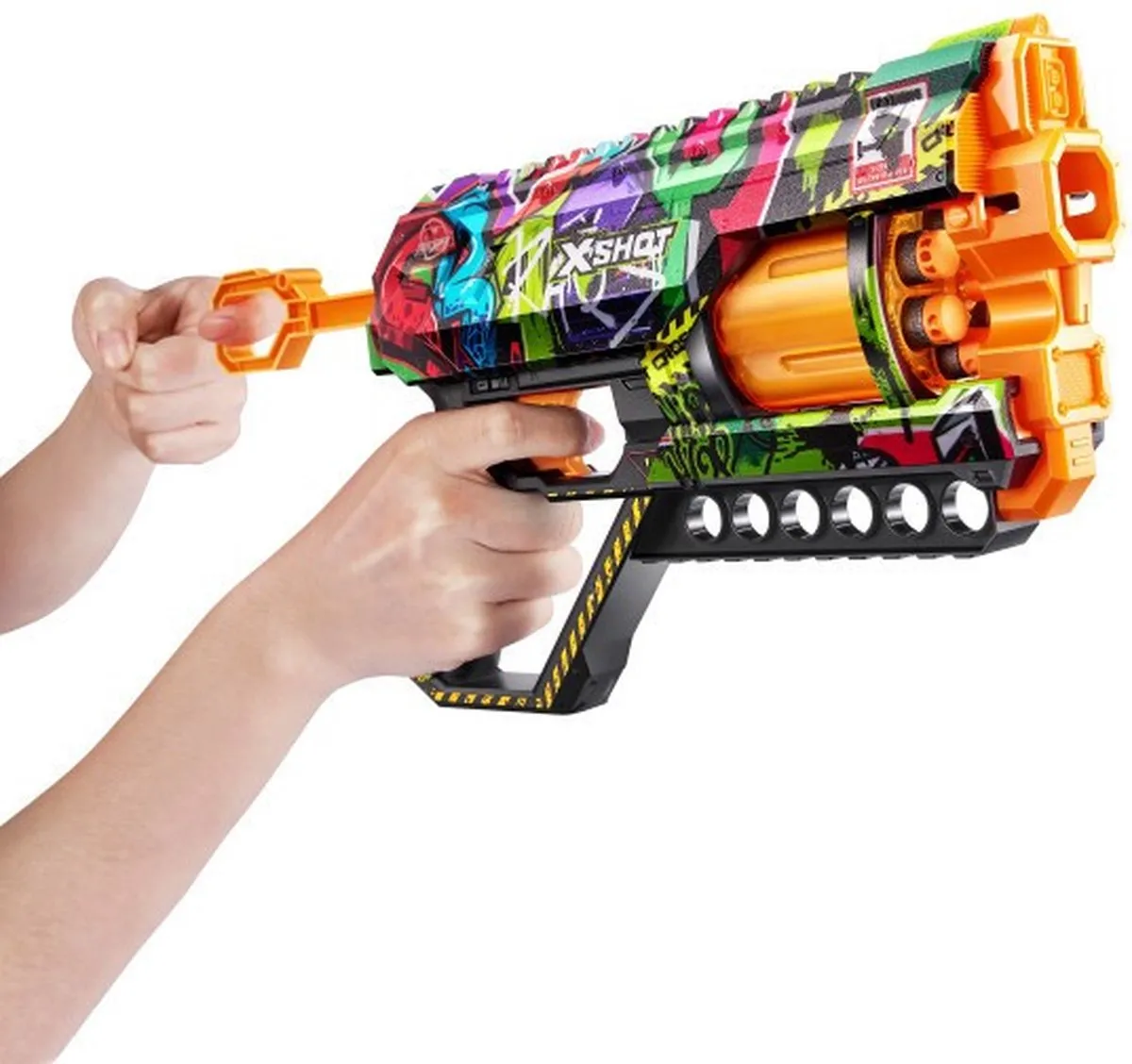XSHOT X-Shot Skins Griefer Graffiti - 12 Pijltjes - MPN 36561G