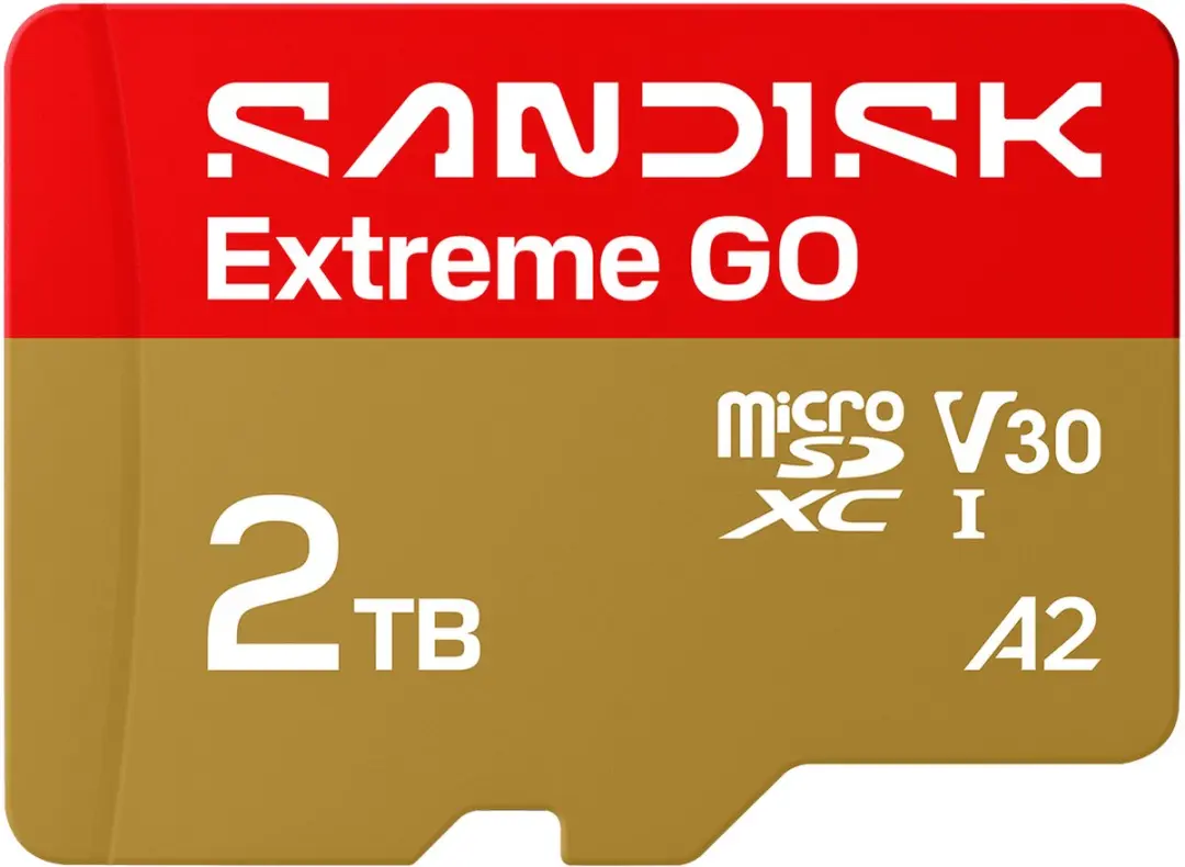 SanDisk Extreme GO 2TB MicroSDXC SDSQXGN-2T00-GN6MN