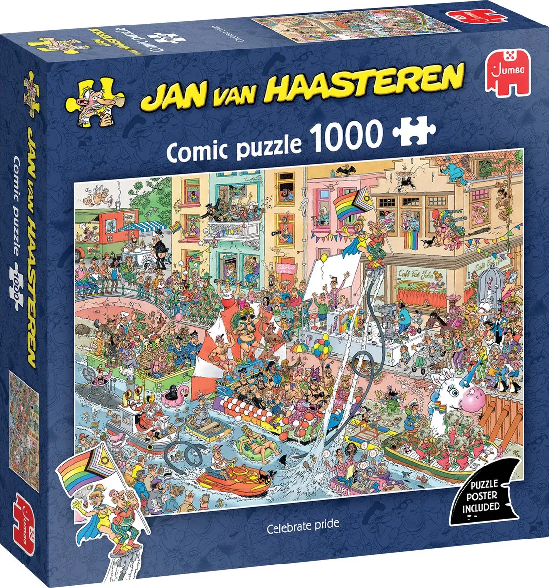 Jan van Haasteren Celebrate Pride Puzzel 1000 Stuks
