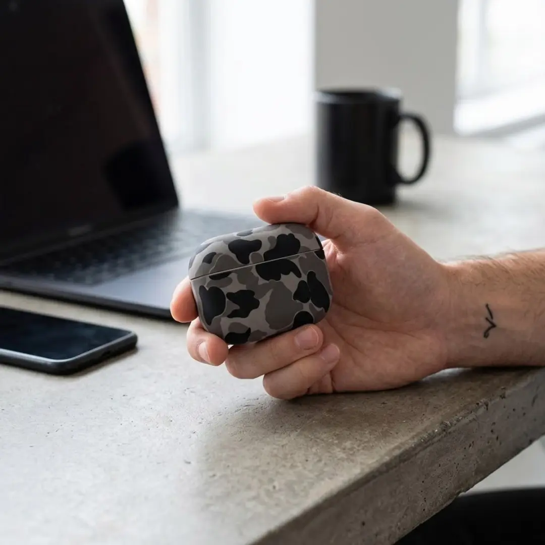NUVEX Hoesje AirPods Pro 2 Camouflage - Grijs