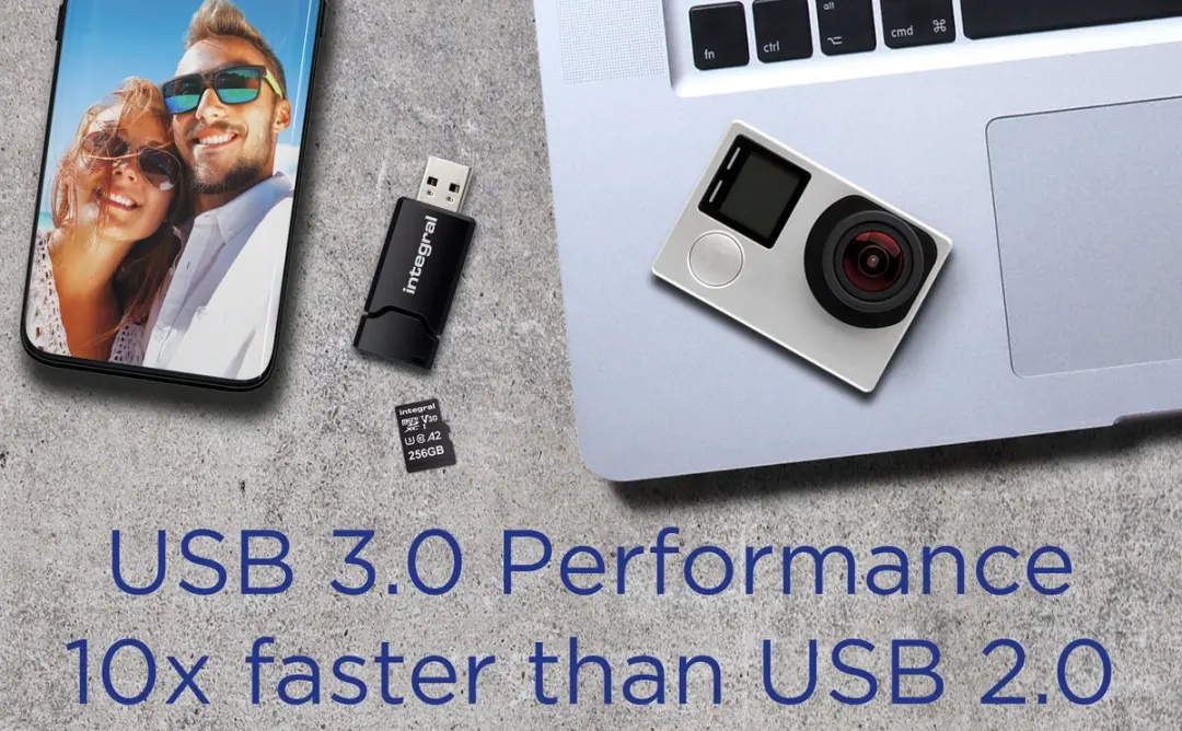 Integral INCRUSB3.0MSDV2 USB 3.0 Kaartlezer