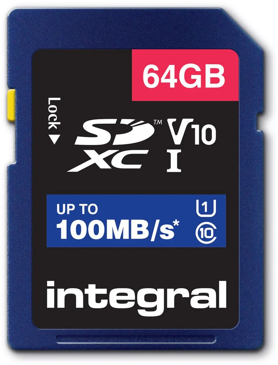 Integral INSDX64G-100V10 Geheugenkaart 4GB