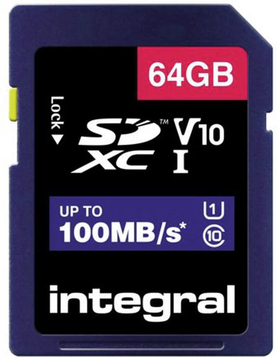 Integral INSDX64G-100V10 Geheugenkaart 4GB