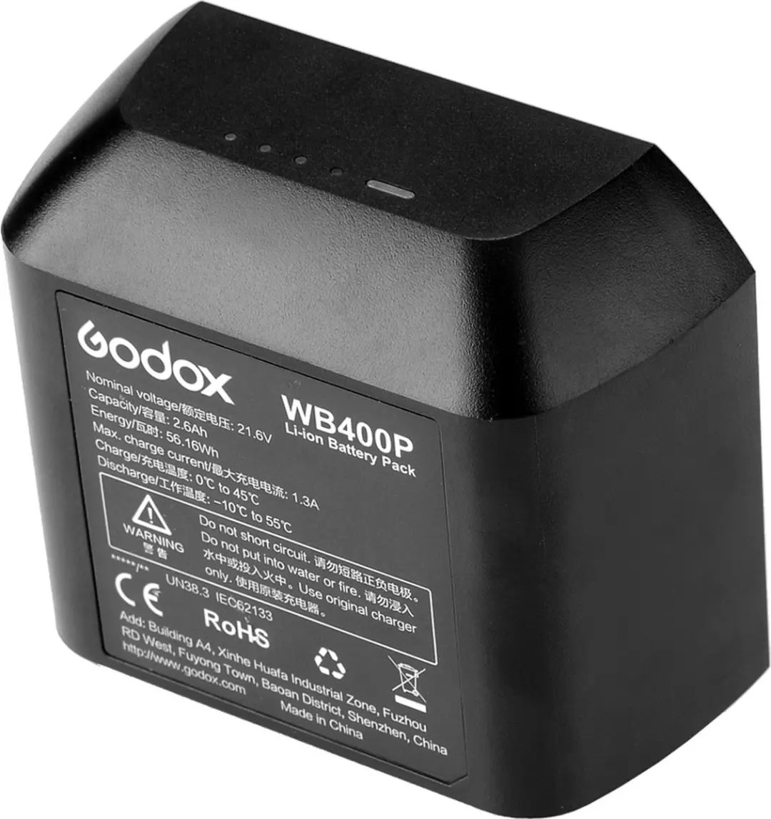 Godox Lithium Accu voor AD400 Pro - Wit