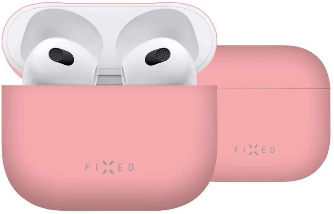 Fixed Silky Siliconen Hoes AirPods 3 FIXSIL-816-PI - Roze