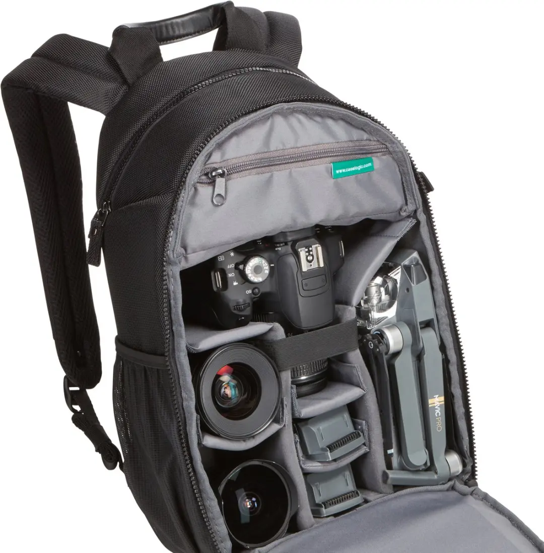 Case Logic BRBP-104 Rugtas - 15.6" - 5 Lenzen - Zwart