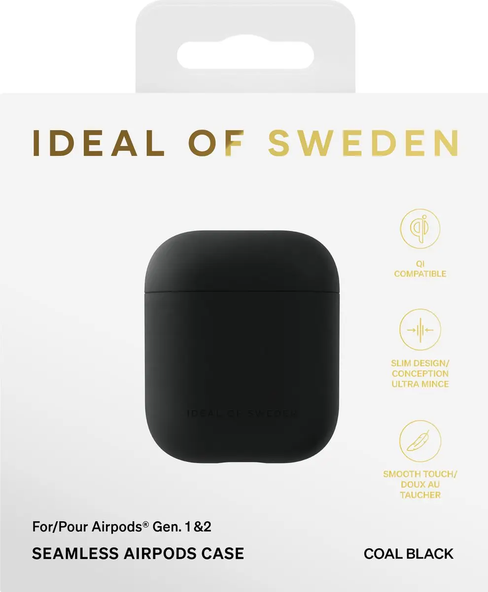 iDeal of Sweden Seamless AirPod Cases - Coal Black
