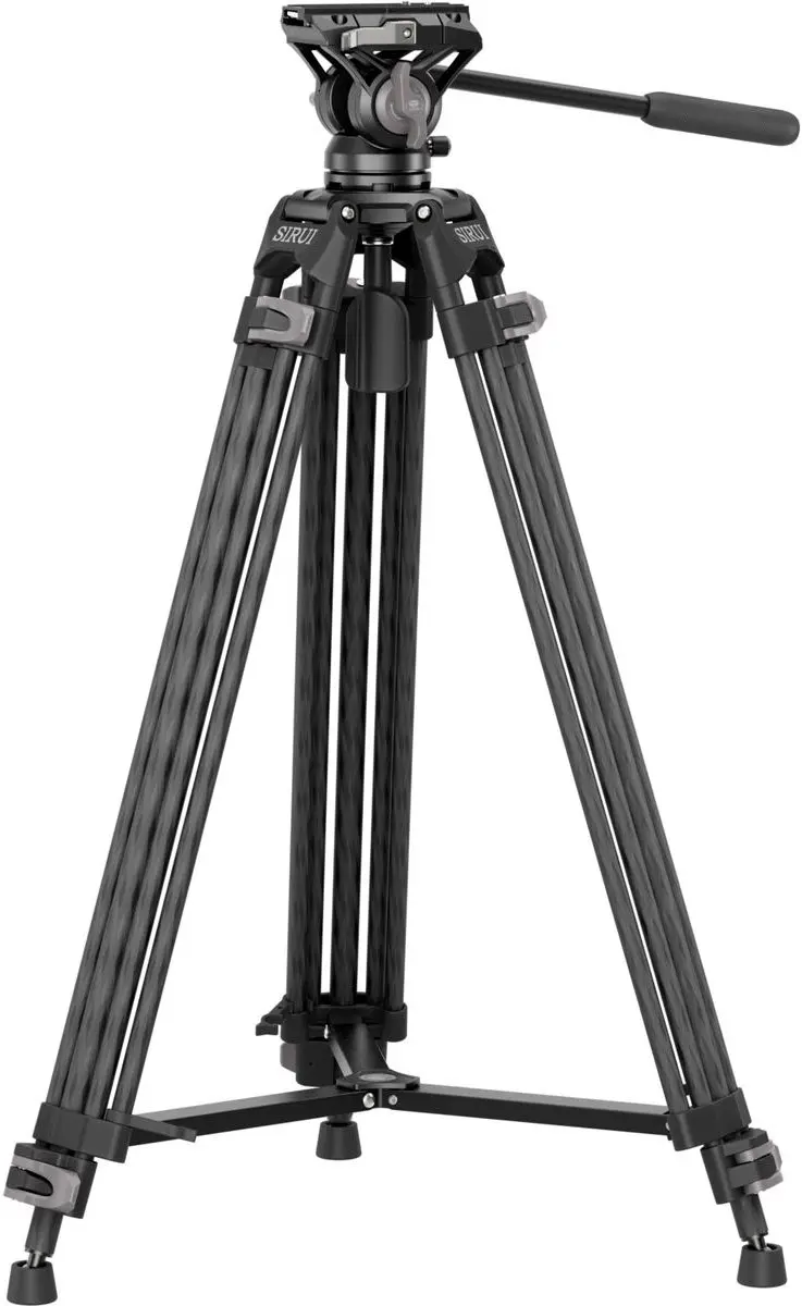 Sirui AVT-12 Carbon Statief met Video Kop - 10 kg - Zwart
