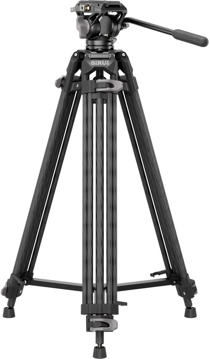 Sirui AVT-12 Carbon Statief met Video Kop - 10 kg - Zwart