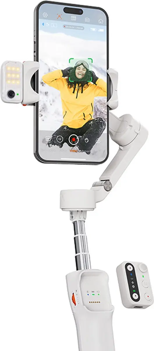 Hohem iSteady V3 Gimbal - Smartphone - Wit