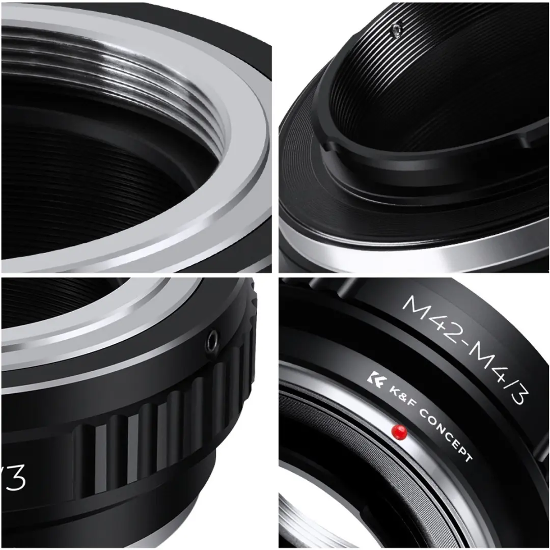 K&F Concept M42-M43 Adapter - Zwart