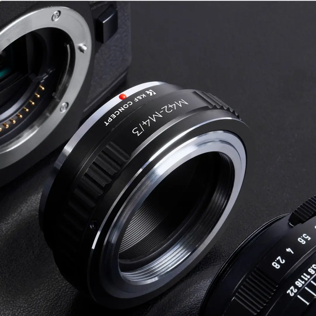K&F Concept M42-M43 Adapter - Zwart