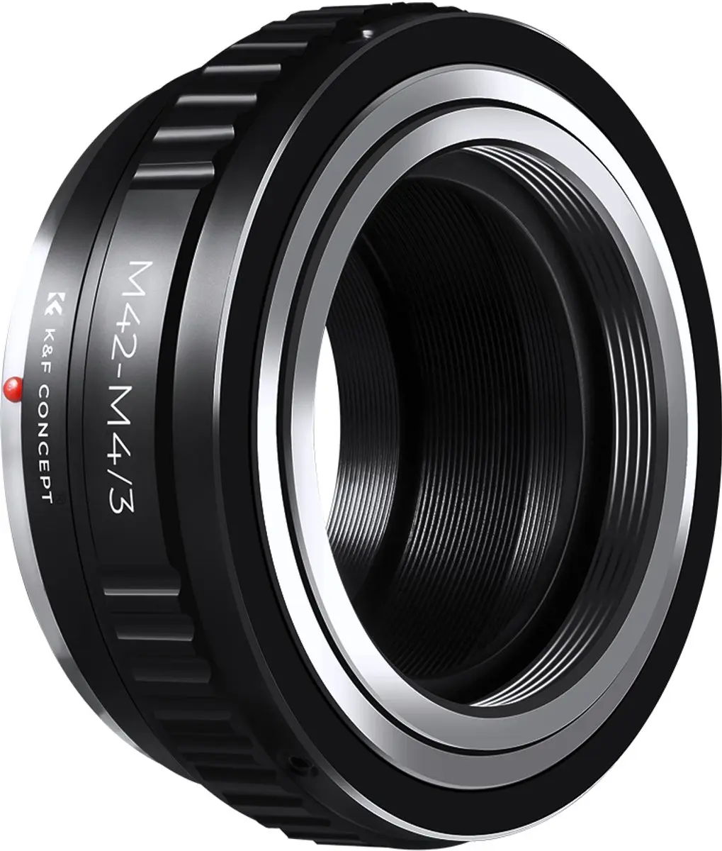 K&F Concept M42-M43 Adapter - Zwart