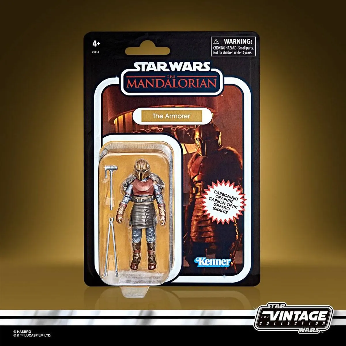 Hasbro The Mandalorian The Armorer Carbonized Action Figure F2714