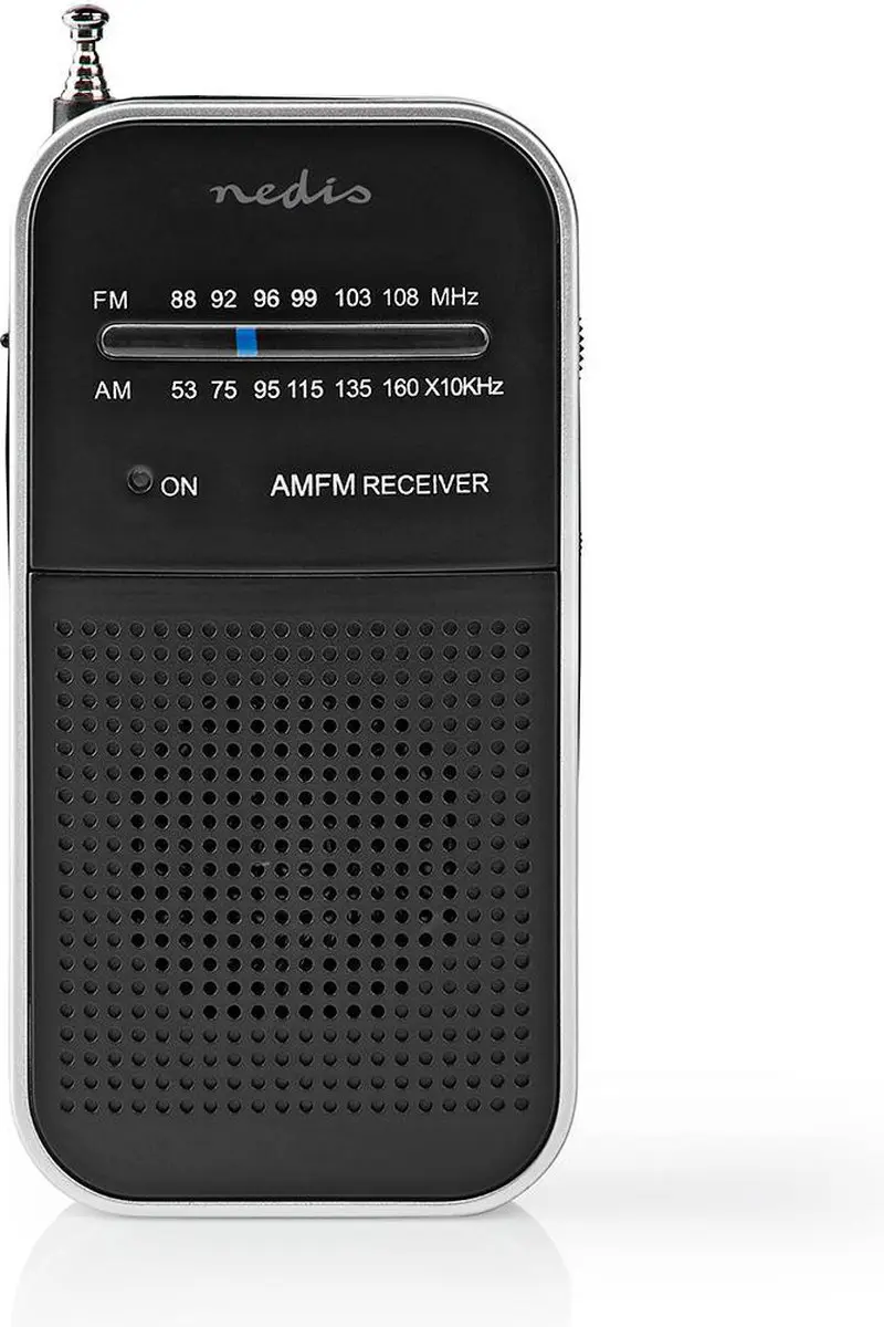 Nedis RDFM1110SI Draagbare Noodradio