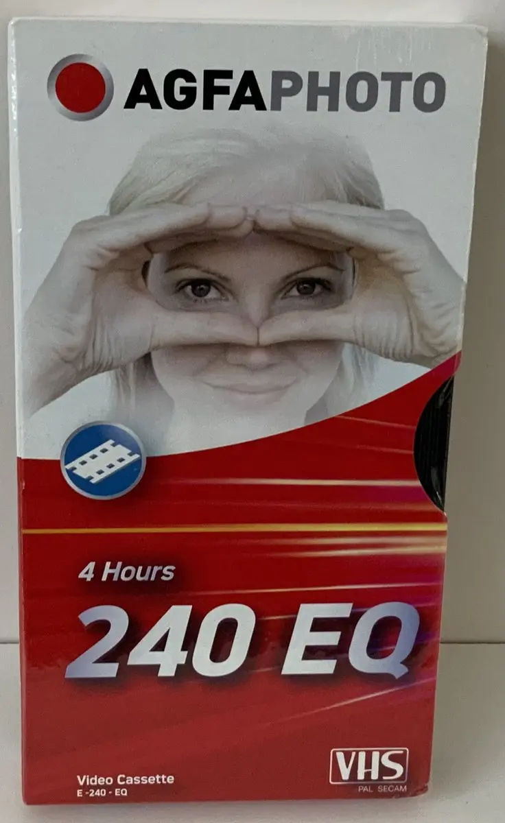 AgfaPhoto 240 EQ VHS Cassette
