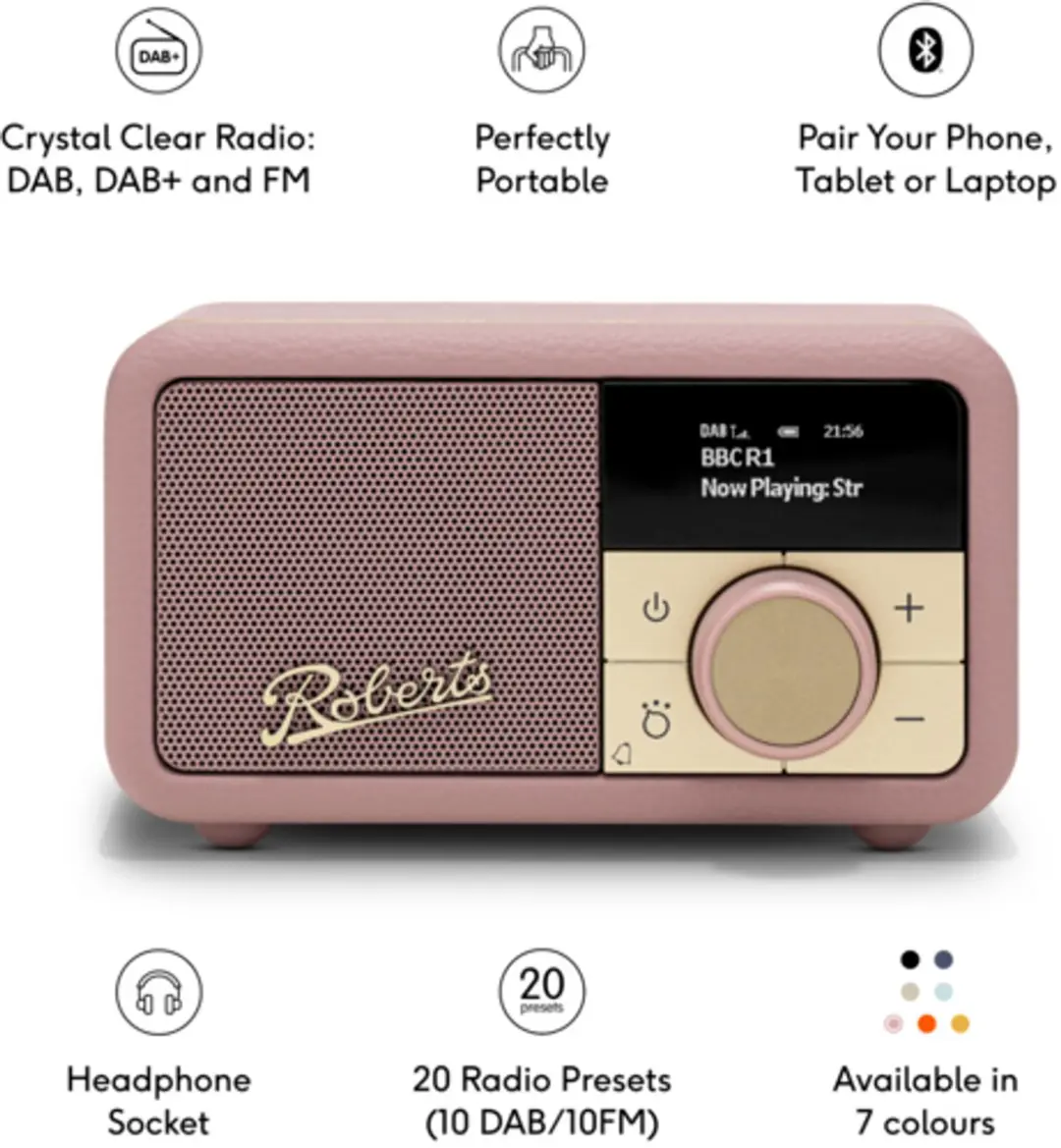 Roberts Revival Petite 2 FM/DAB+/BT Radio