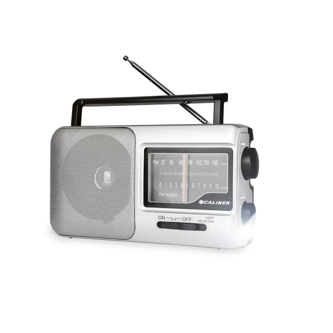 Caliber HPG317-R Noodradio - Zilver