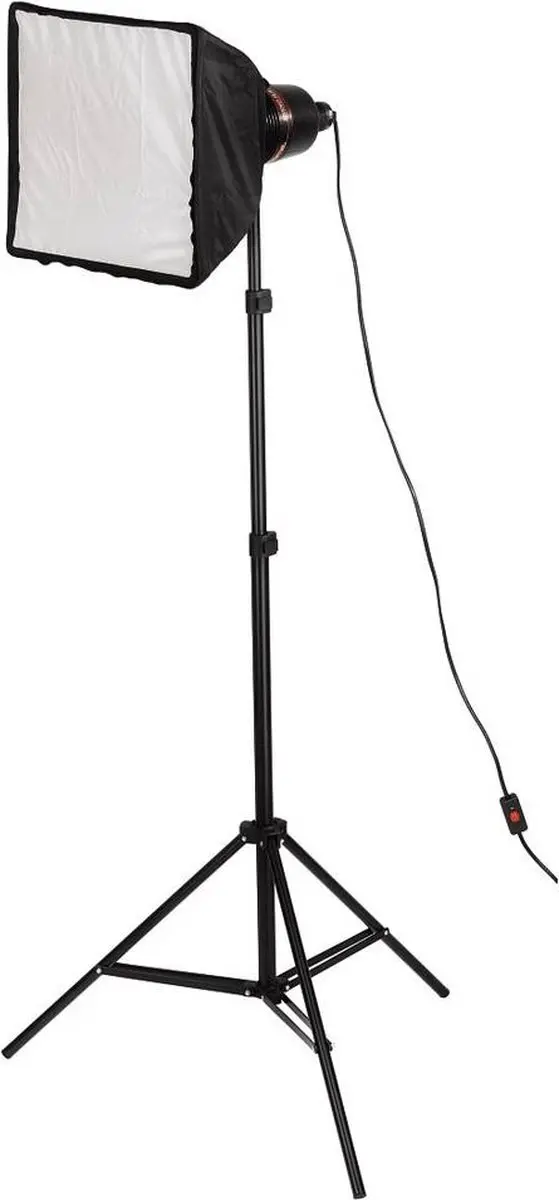 Hama LS-L200 Lampstatief - 3 Secties - Zwart - afbeelding 4 van 6