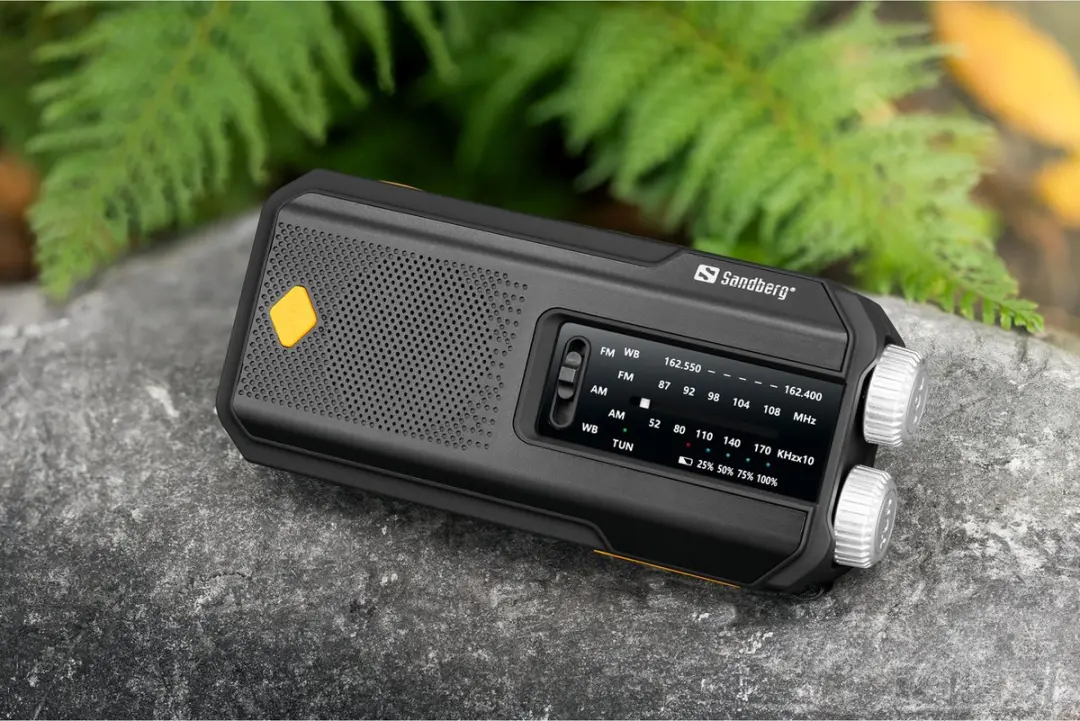 Sandberg Survivor Radio Powerbank 2000 421-04 - Black