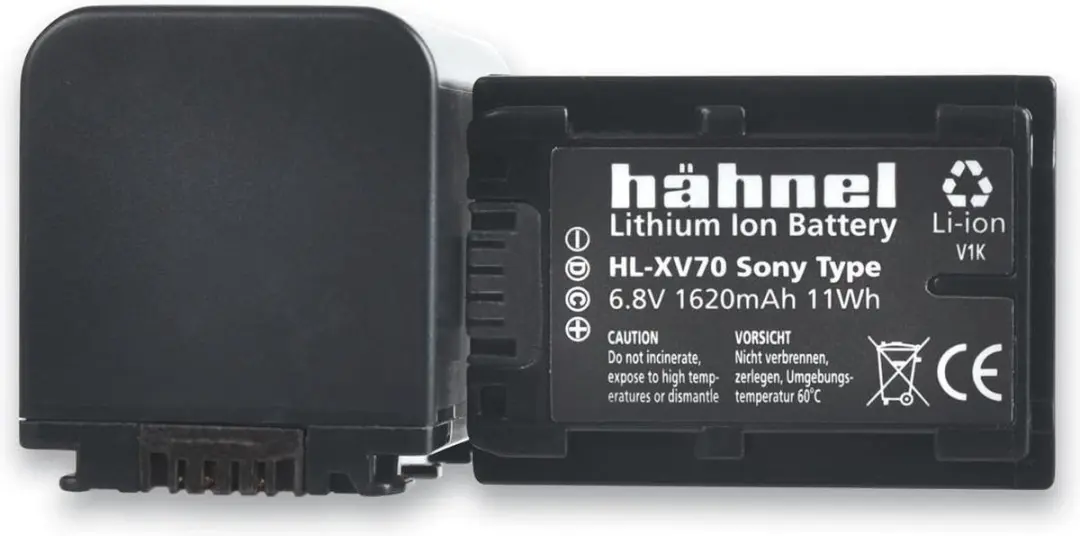 Hahnel HL-XV70 Li-Ion Accu 1620mAh - Sony NP-FV70
