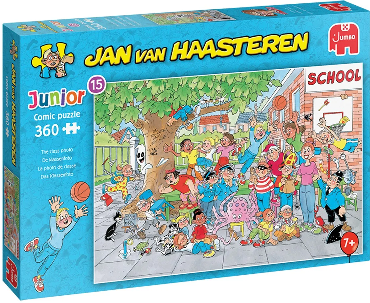 Jan van Haasteren Junior 15 De Klassenfoto Puzzel
