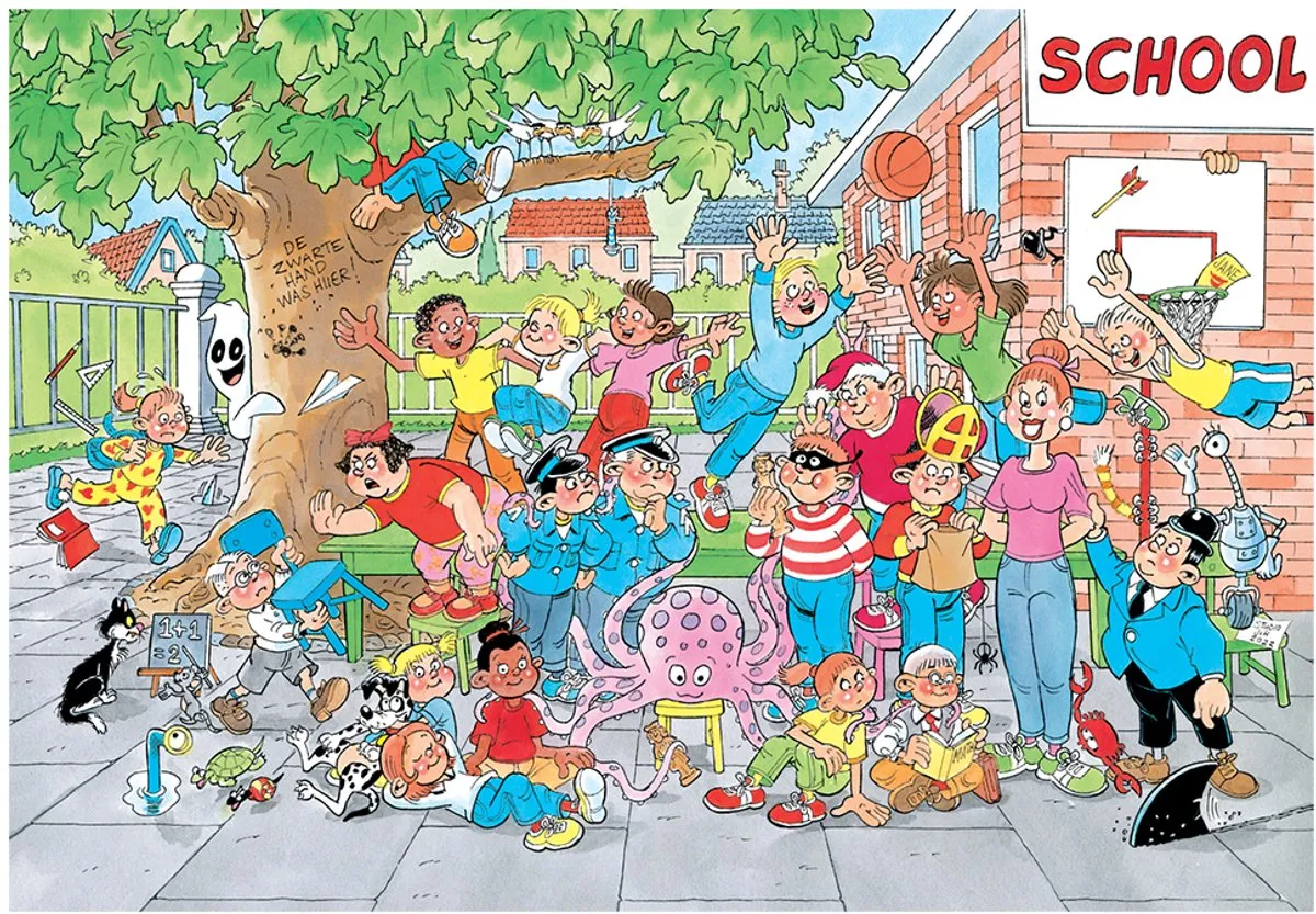 Jan van Haasteren Junior 15 De Klassenfoto Puzzel - 360 Stukjes