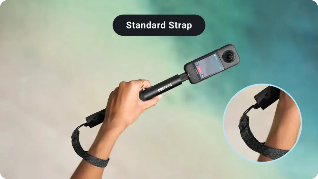 Insta360 Selfie Stick Wrist Strap - Zwart