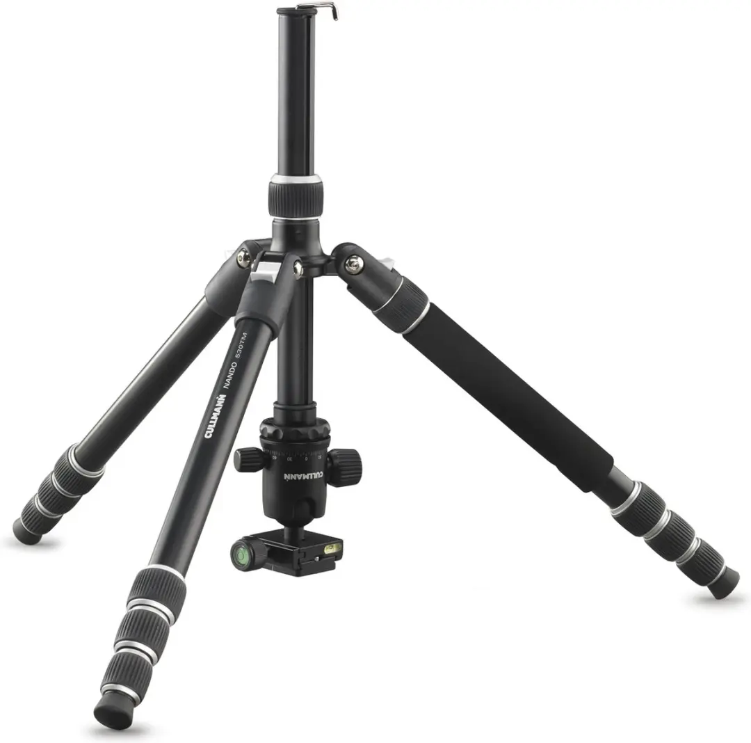 Cullmann Nando 530TM RB8.5 Statief - 3 Secties - Zwart