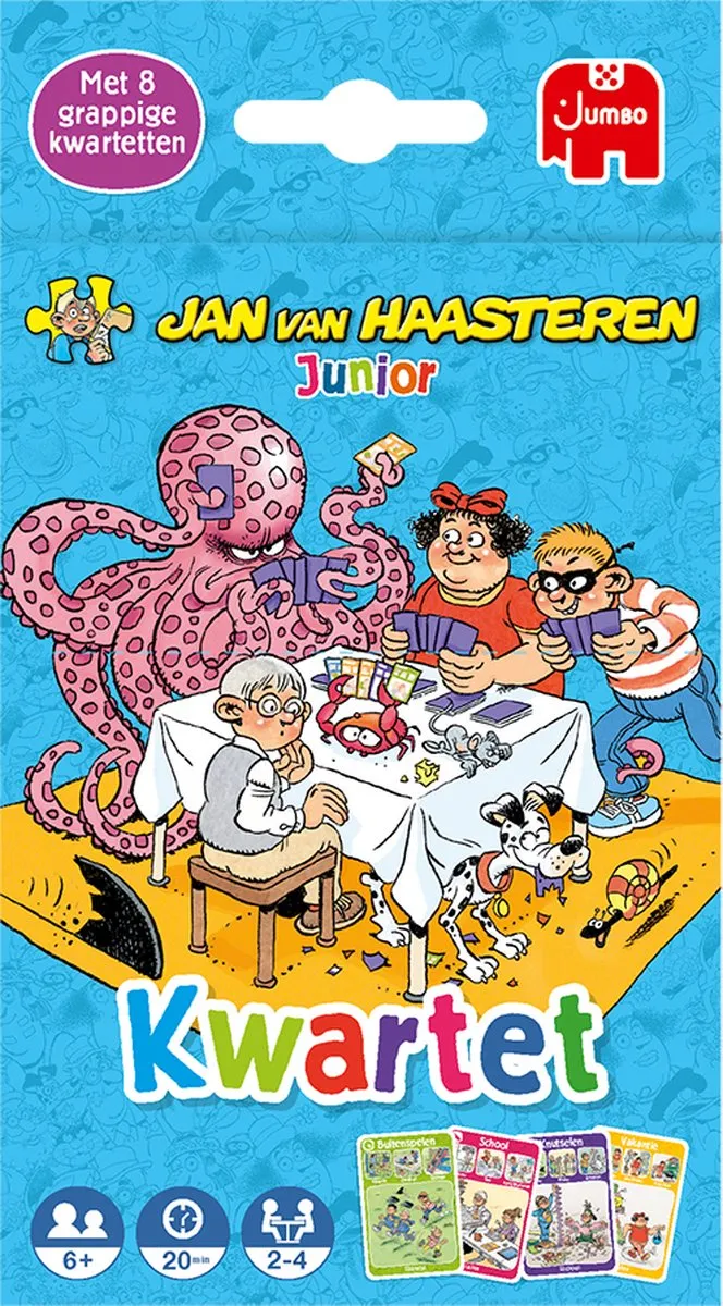 Jan van Haasteren Junior Kwartet - 4 Spelers