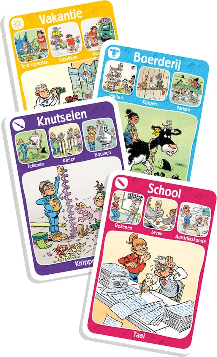 Jan van Haasteren Junior Kwartet - 4 Spelers