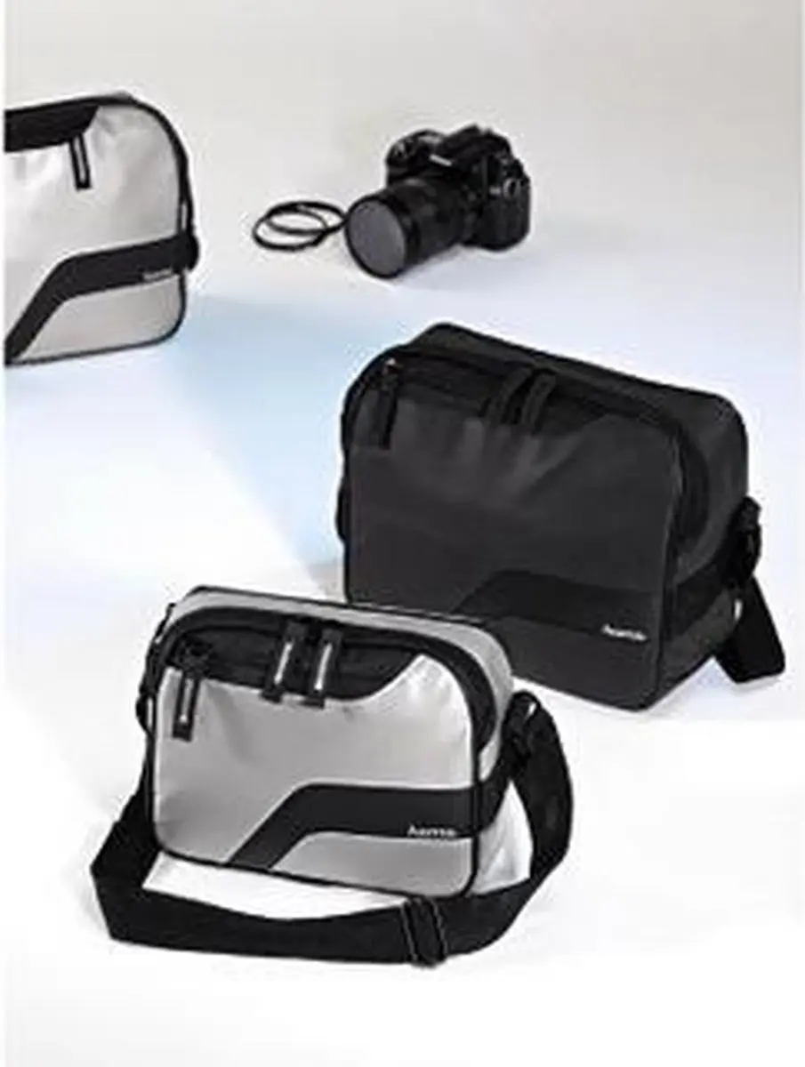 Hama Salinas 120 Schoudertas - Spiegelreflexcamera - Zilver - afbeelding 4 van 5