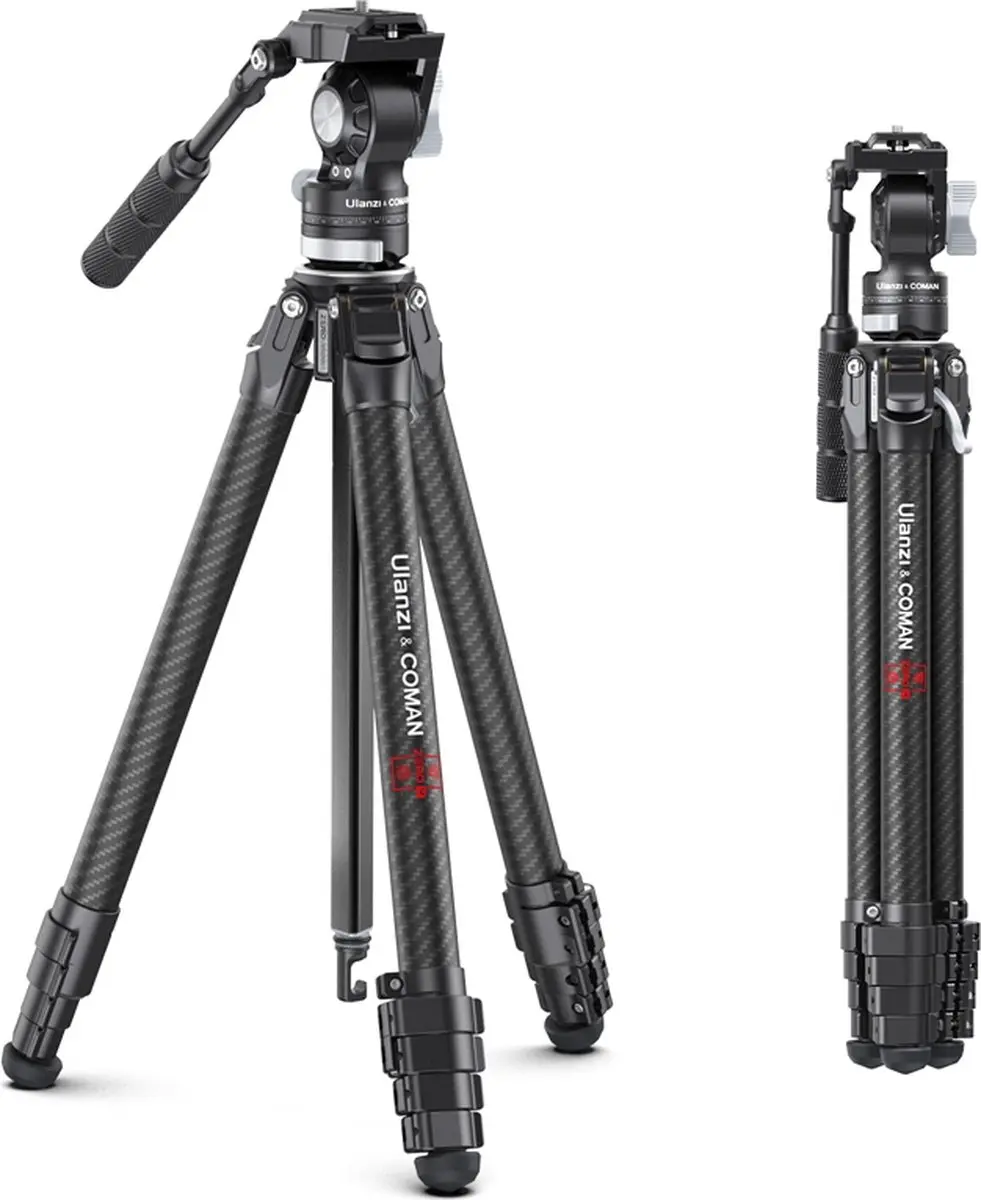 Ulanzi x Coman Zero V Carbon Reisstatief 157cm