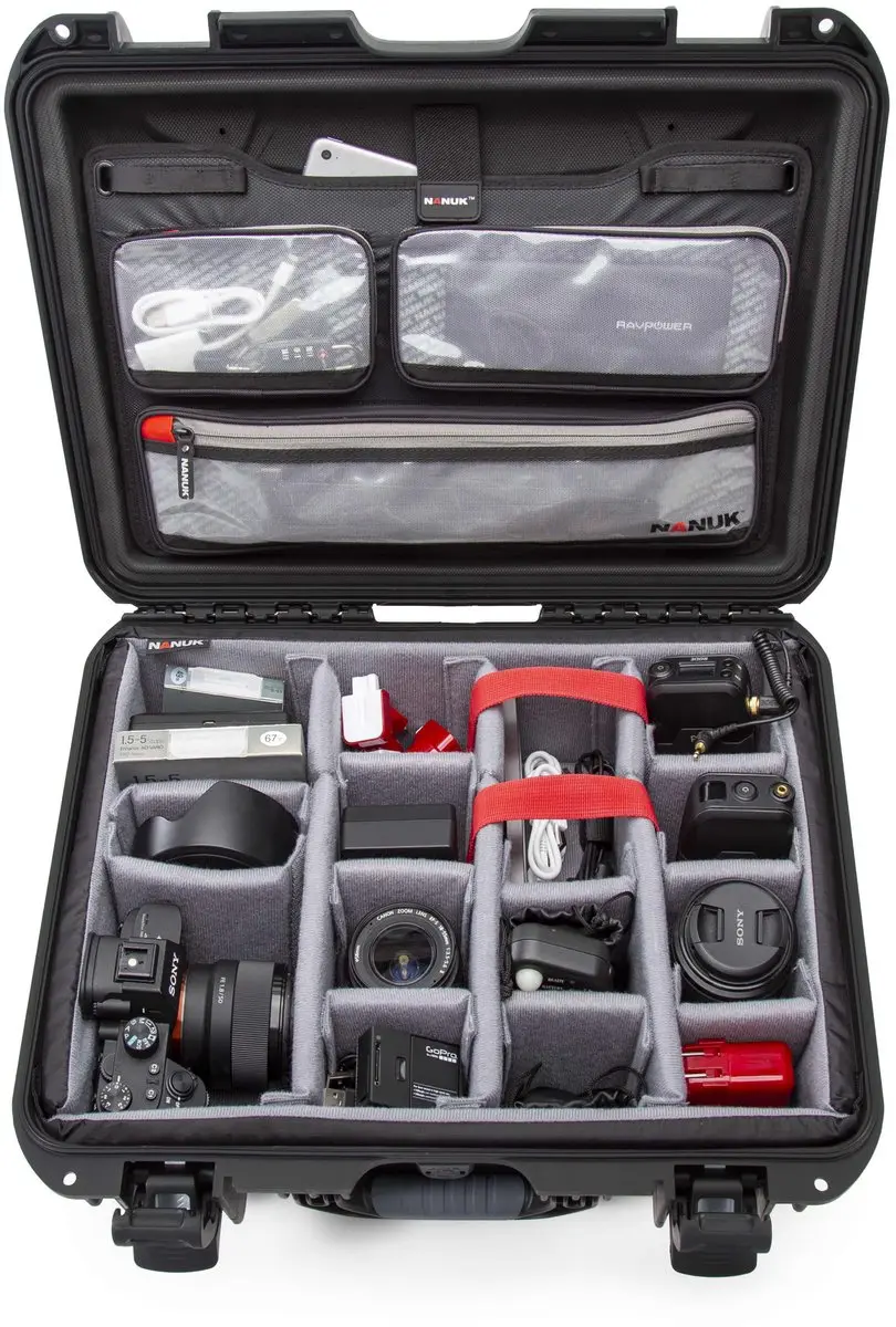 Nanuk 930 Pro Photo Kit Koffer - Zwart