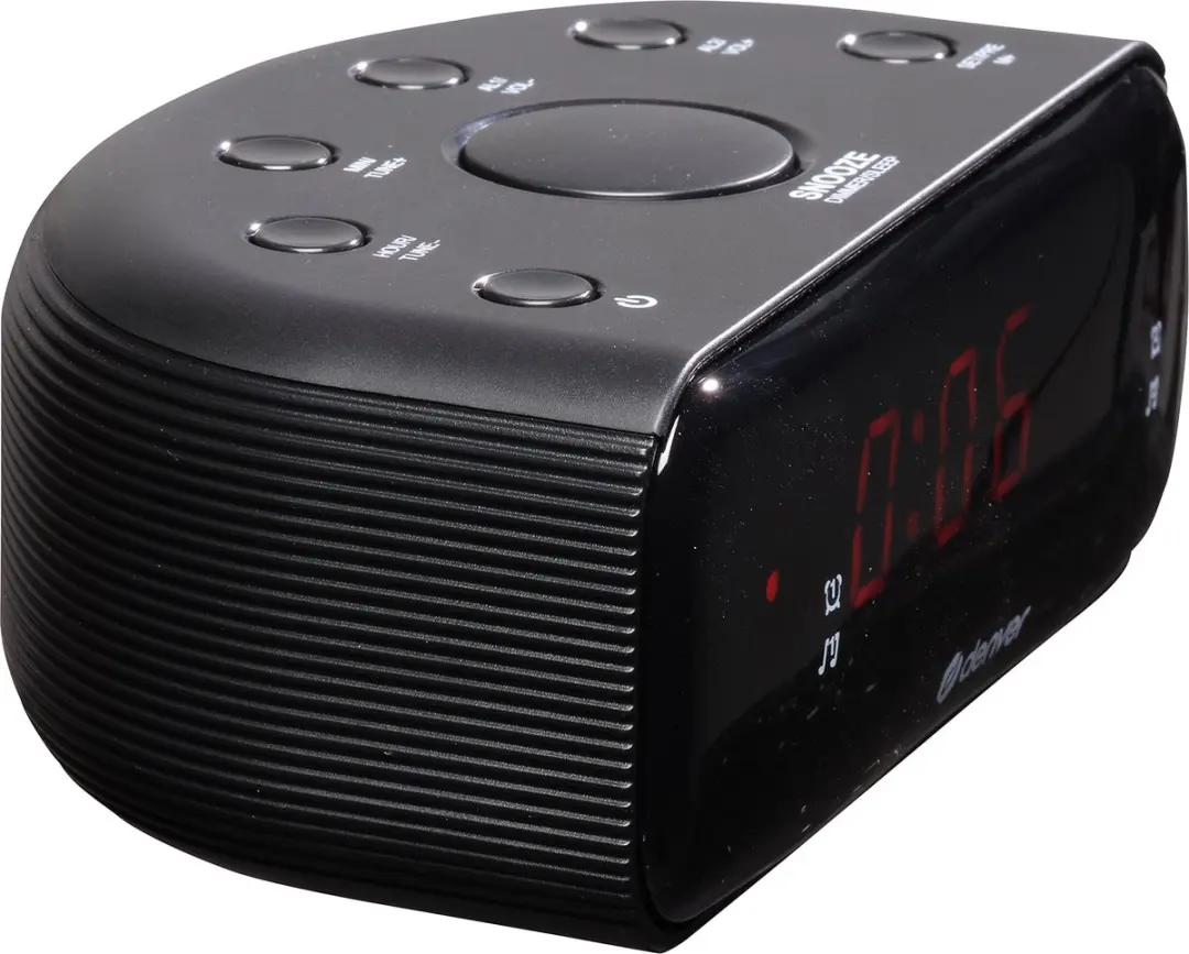 Denver CR430 Wekkerradio - Zwart - afbeelding 6 van 6