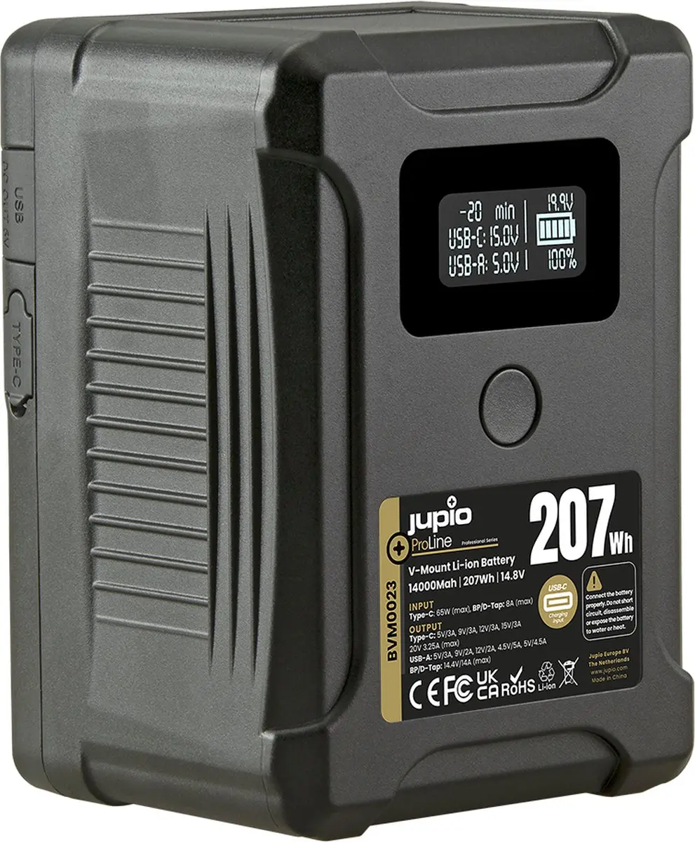 Jupio ProLine Extreme 207 V-Mount Accu 14000mAh
