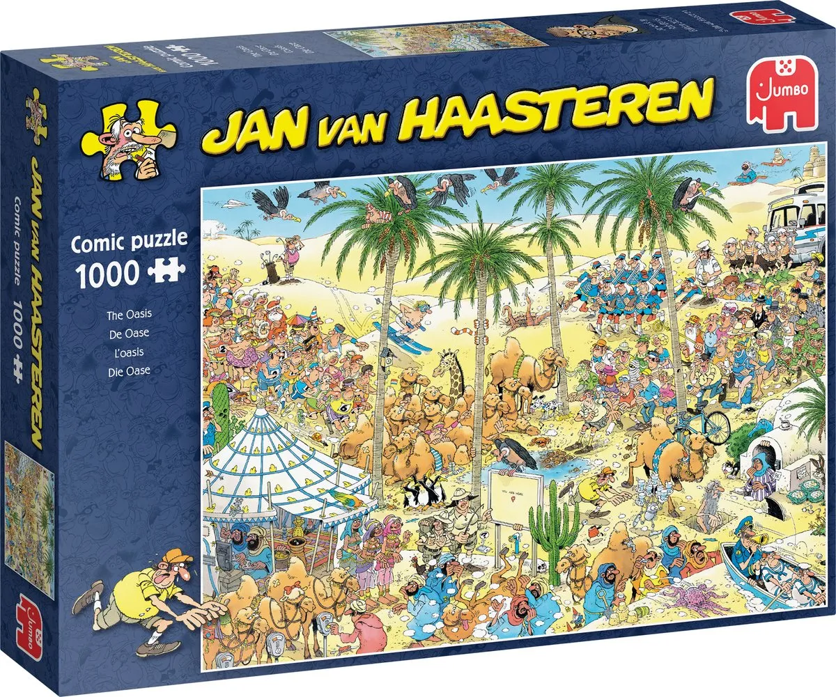 Jan van Haasteren De Oase Legpuzzel 1000 Stuks