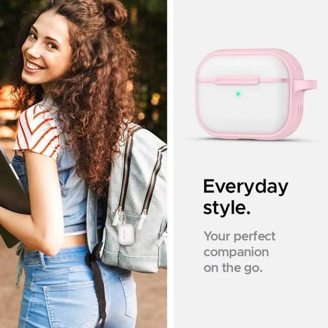 Spigen Cyrill Color Brick ASD00478 Hoesje - Apple AirPods Pro - Roze