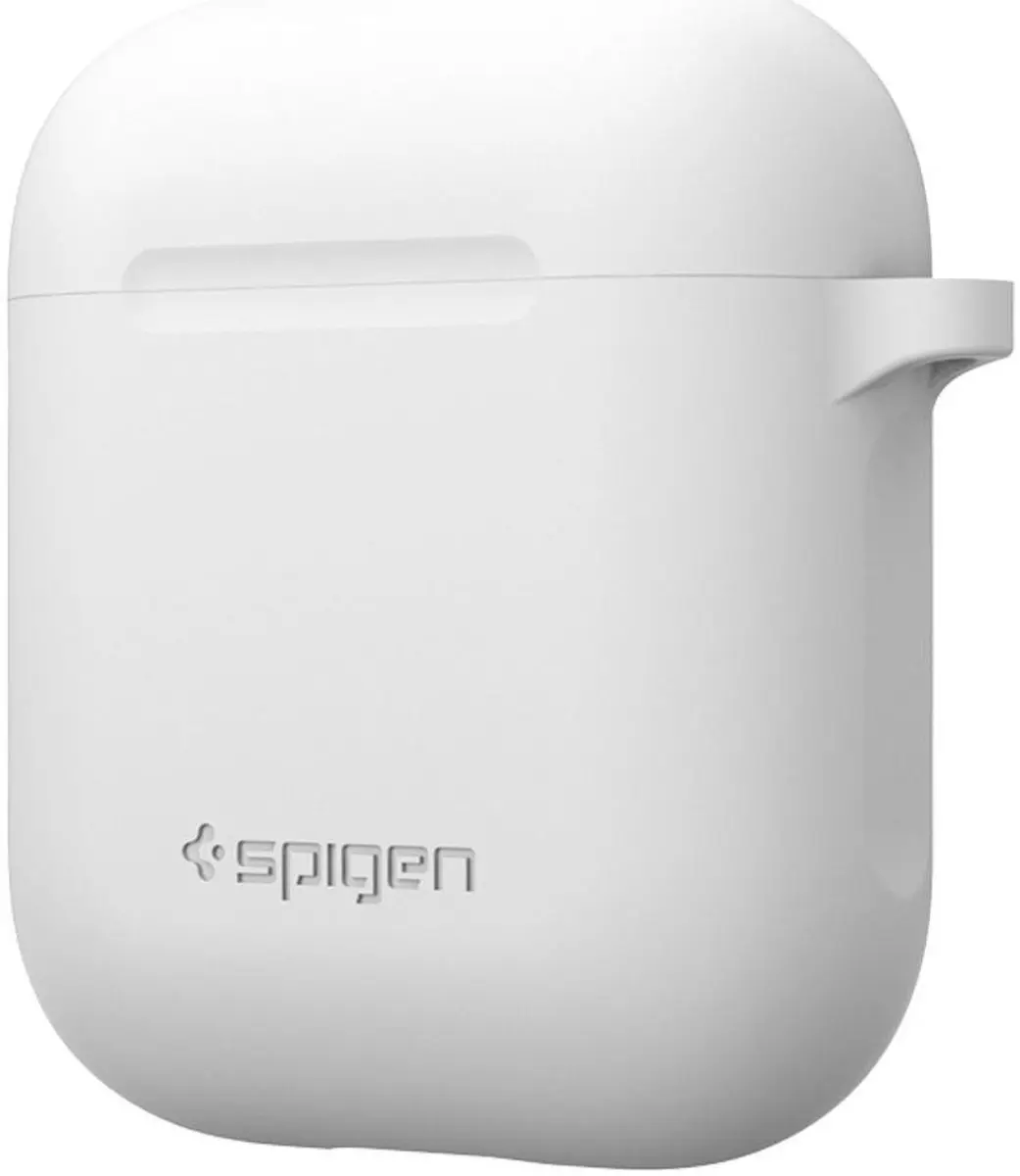 Spigen Silicone Hoesje Apple AirPods 1/2 - AP76329403 - Wit