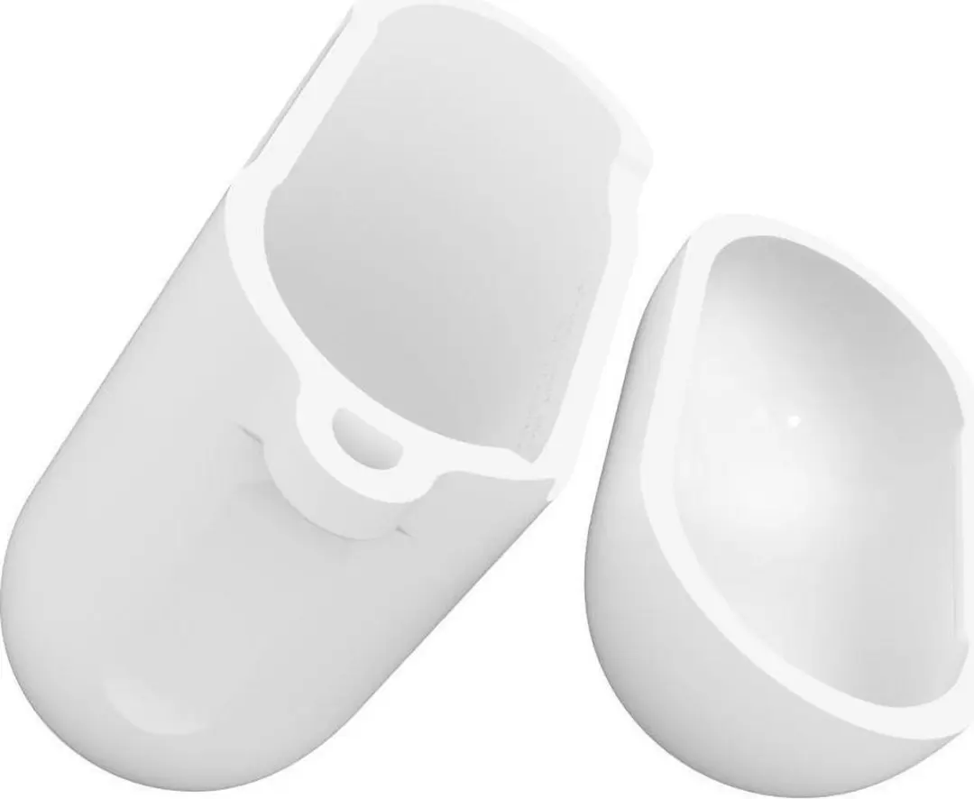 Spigen Silicone Hoesje Apple AirPods 1/2 - AP76329403 - Wit
