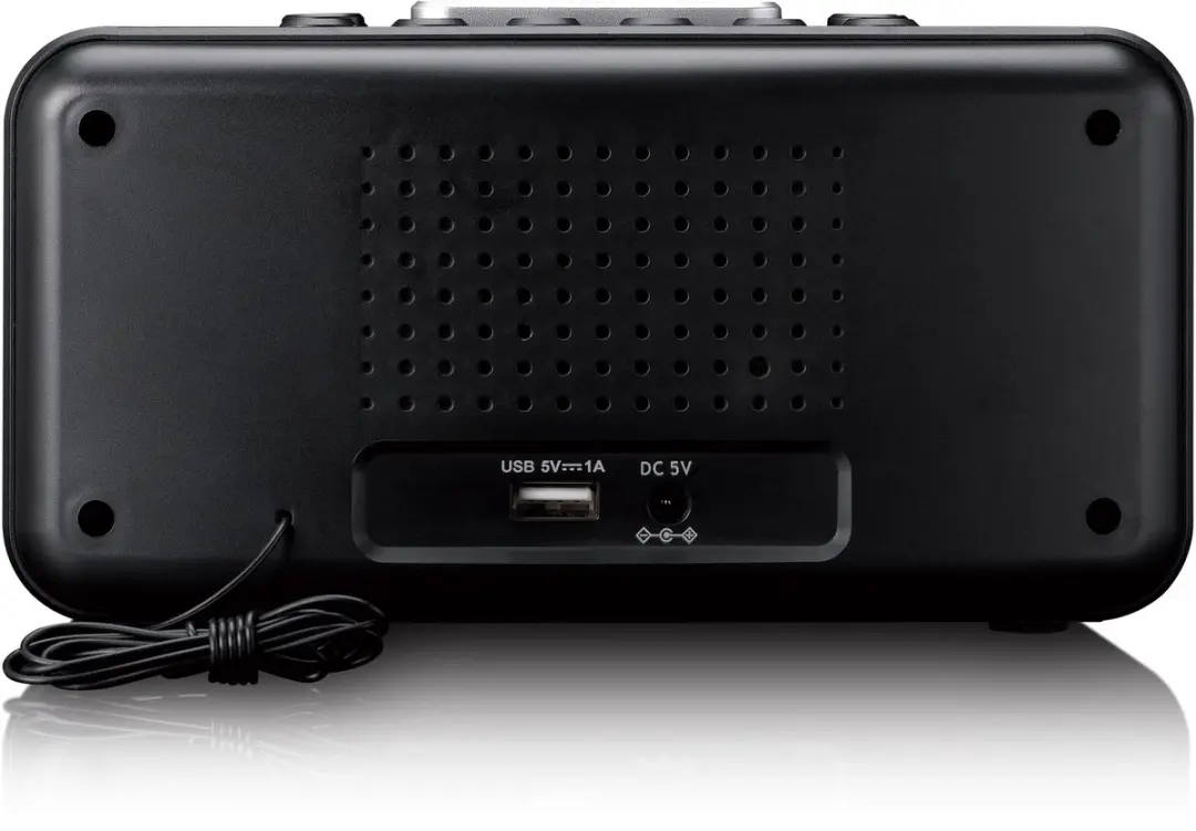 Lenco CR-28BK Wekkerradio - Zwart