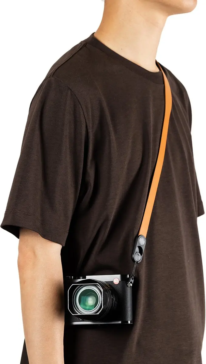 Peak Design Form Leather Camerariem - 103.5cm - Oranje - afbeelding 6 van 6