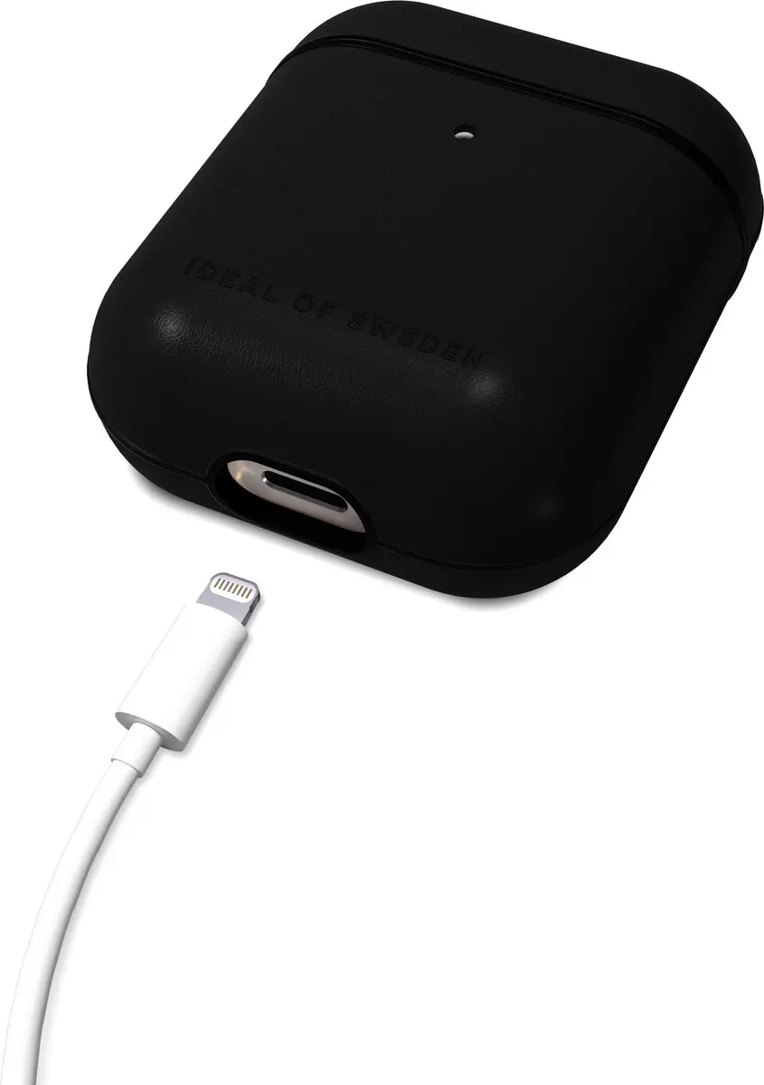 iDeal of Sweden AirPods Case PU - Apple AirPods 1/2/Pro - Zwart